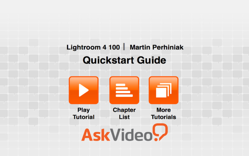 AV for Lightroom 4 100 Quickstart Guide 1.0 : AV for Lightroom 4 100 Quickstart Guide screenshot