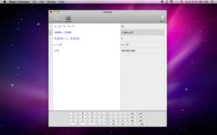 Magic Calculator screenshot