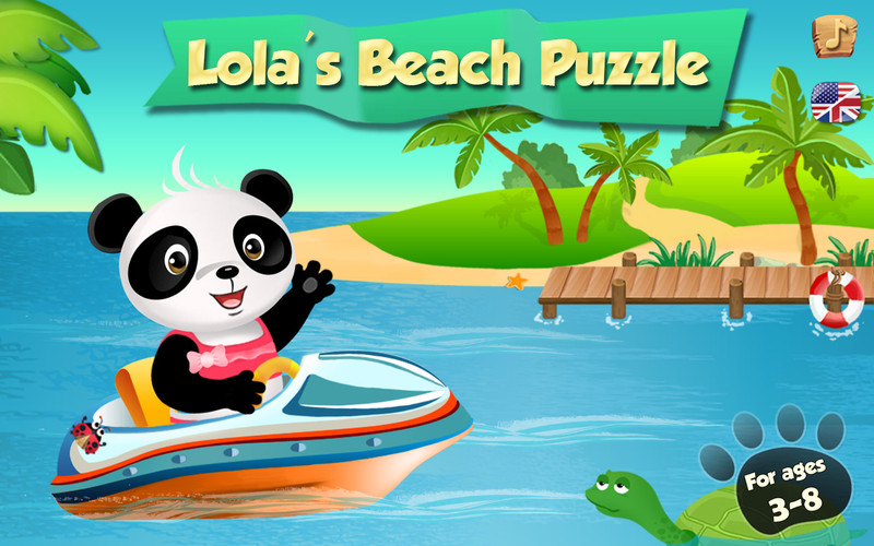 Lola's Beach Puzzle Lite 1.0 : Lola's Beach Puzzle screenshot