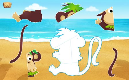 Lola's Beach Puzzle screenshot