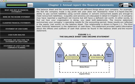 Corporate Annual Report screenshot