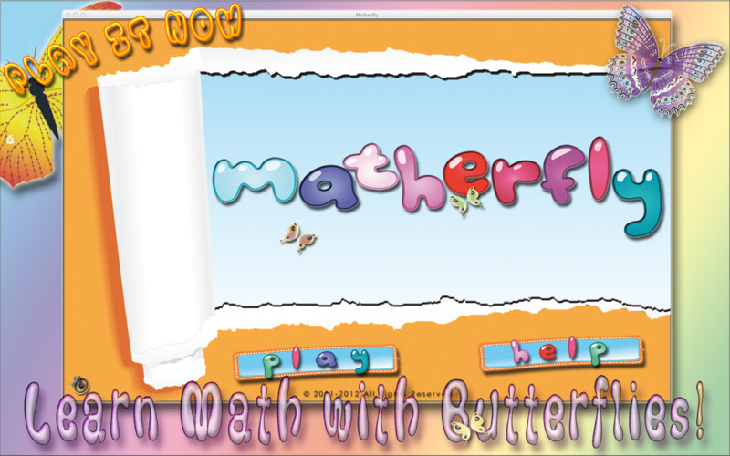 Matherfly - Learn Math with Butterflies! 1.0 : Matherfly - Learn Math with Butterflies! screenshot