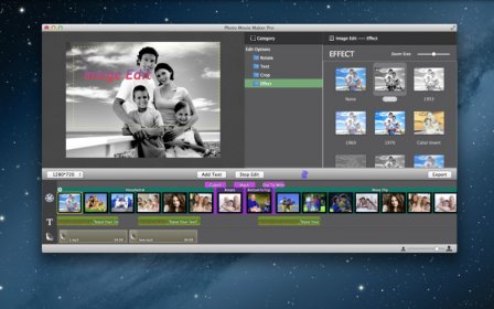 free photo to movie maker software