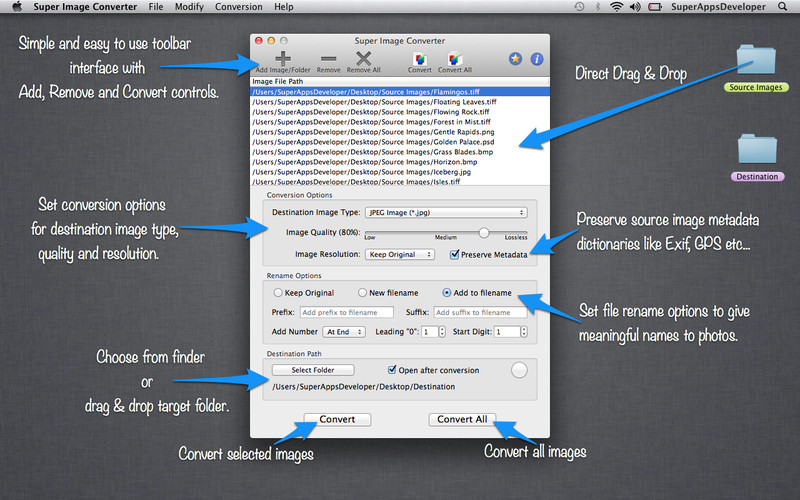 Super Image Converter 2.7 : Super Image Converter screenshot