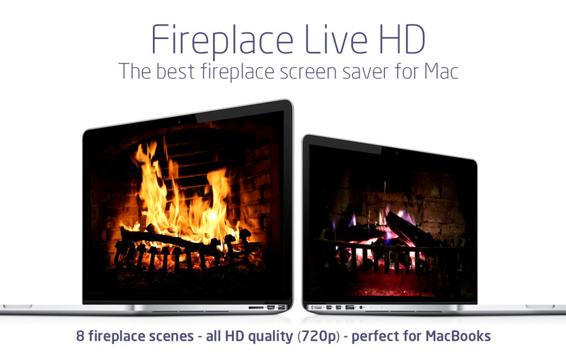 Fireplace Live free 2.1 : Fireplace live HD free screenshot