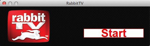 RabbitTV 1.0 : Main window