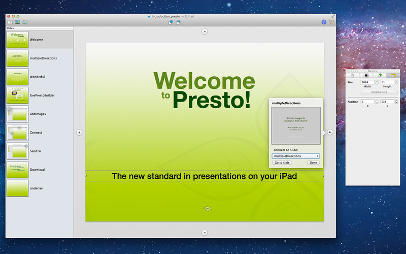 Presto Builder 1.0 : Presto Builder screenshot