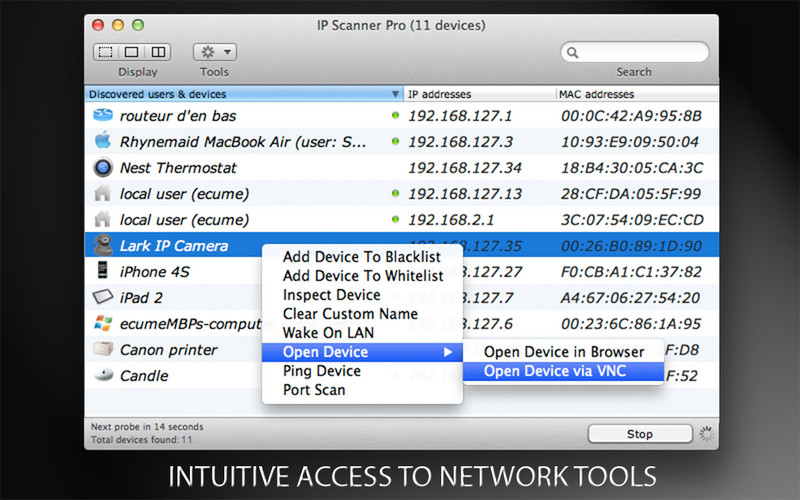 IP Scanner 3.1 : IP Scanner screenshot