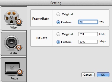 Kvisoft Video Converter for Mac 1.5 : Program Preferences
