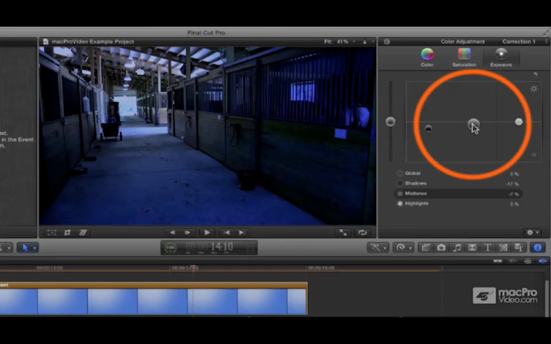 Course for Final Cut Pro X 205 - Color Grading 1.0 : Course for Final Cut Pro X 205 - Color Grading screenshot