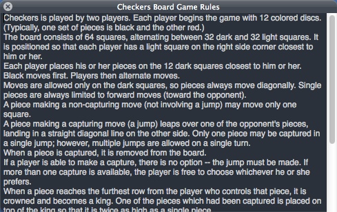 Checkers Board Game 1.0 : Checking Game Rules
