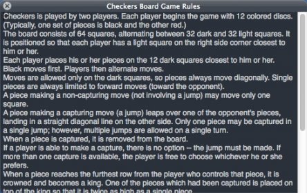 Checking Game Rules