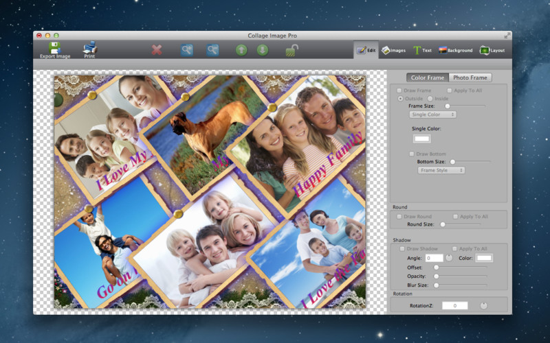 Collage Image Pro 2.1 : Collage Image Pro screenshot
