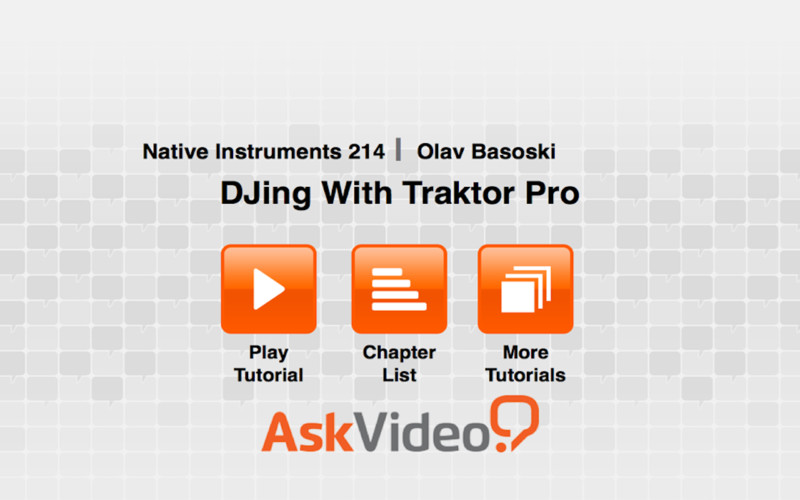 DJing With Traktor Pro 1.0 : DJing With Traktor Pro screenshot