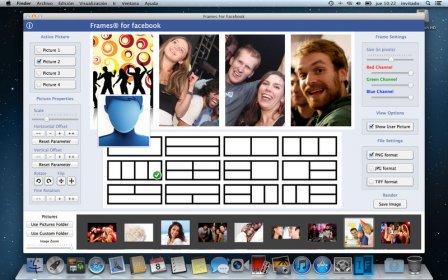 Frames for Facebook screenshot