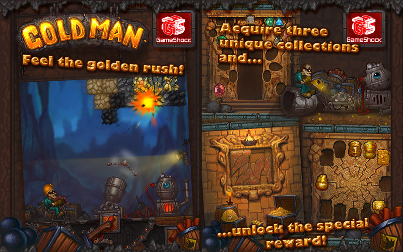 GoldMan HD 1.0 : GoldMan HD screenshot