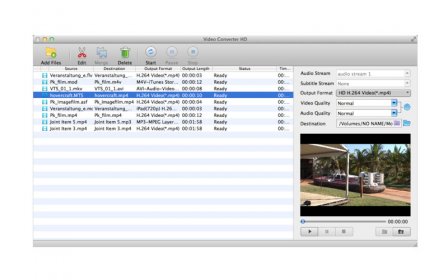 Video Converter HD screenshot