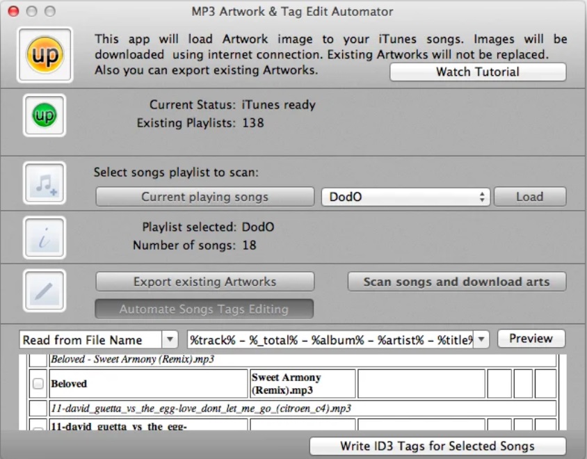 MP3 Art & Tag 1.1 : Automate Song tags.jpg