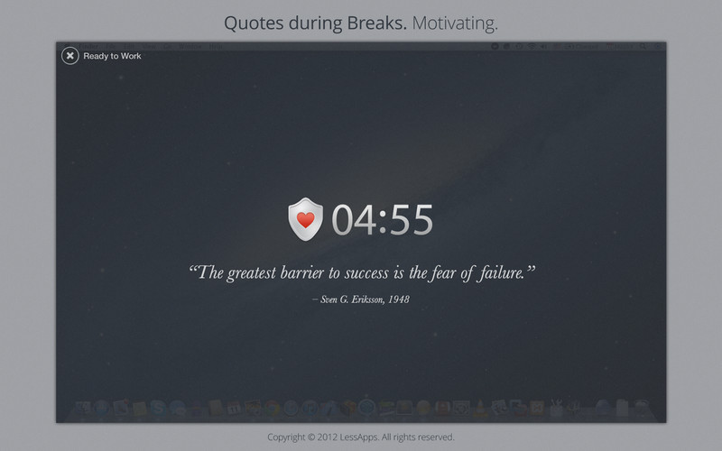 Healthier: Break Reminder 1.3 : Healthier: Break Reminder screenshot