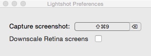 Lightshot 2.1 : Preferences Window