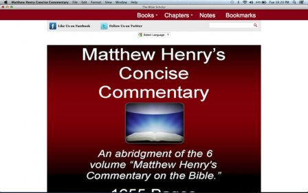 Matthew Henry Concise Commentary screenshot