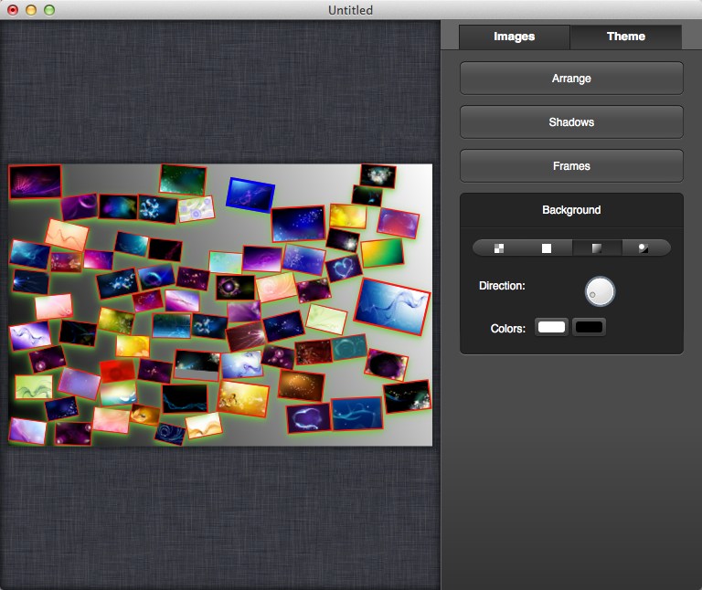 Collagerator 0.9 : Background Options