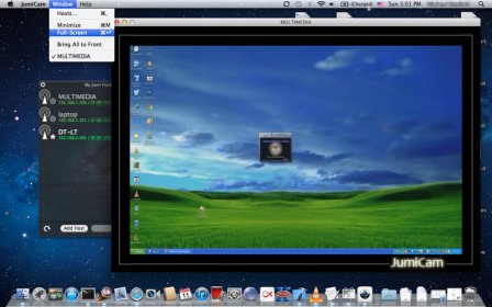 JumiCam – Webcam streamer for Windows PC screenshot
