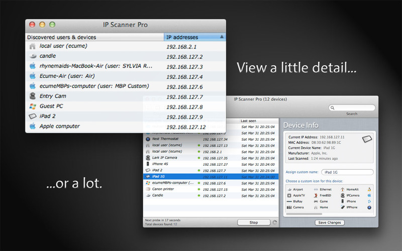 IP Scanner Pro 3.1 : IP Scanner Pro screenshot