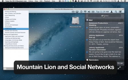 Tutor for OS X Mountain Lion screenshot
