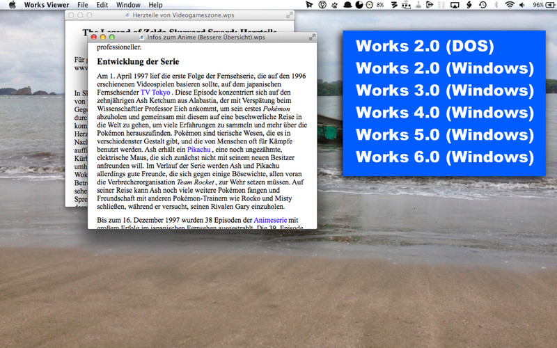 Works Viewer 1.5 : Works Document Viewer screenshot