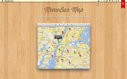 MenuBar Map screenshot