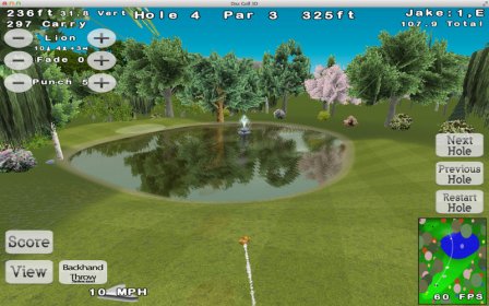 Disc Golf 3D Lite screenshot