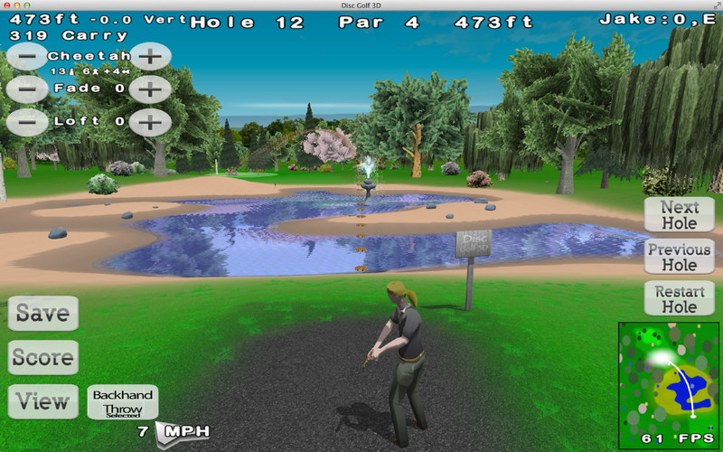 Disc Golf 3D Lite 1.0 : Disc Golf 3D Lite screenshot