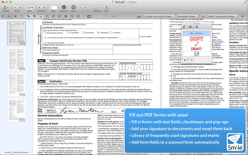 PDFpenPro 6 6.0 : PDFpenPro 6 screenshot