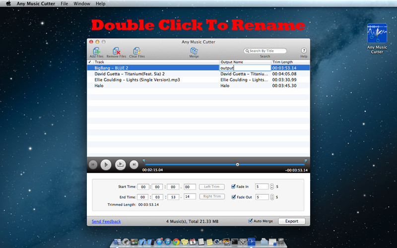 Any Music Cutter - Easy Batch Music Trim 1.0 : Any Music Cutter - Easy Batch Music Trim screenshot