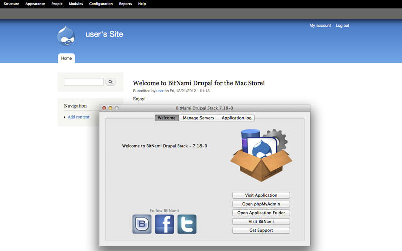 Drupal Stack 7.1 : Drupal Stack screenshot