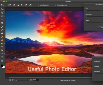 Pixelstyle Photo Editor for Mac
