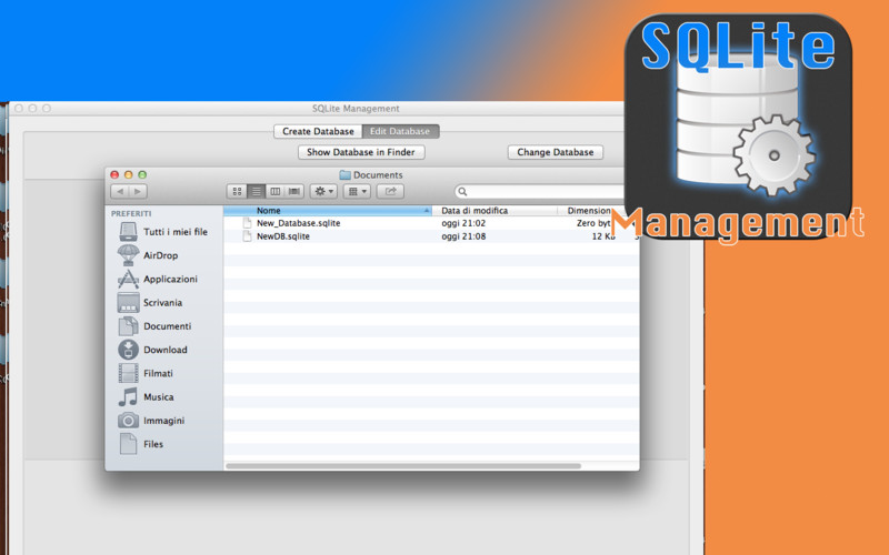 SQLite Management 1.0 : SQLite Management screenshot