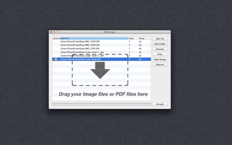 PDF Merger 2.2 : PDF Merger screenshot