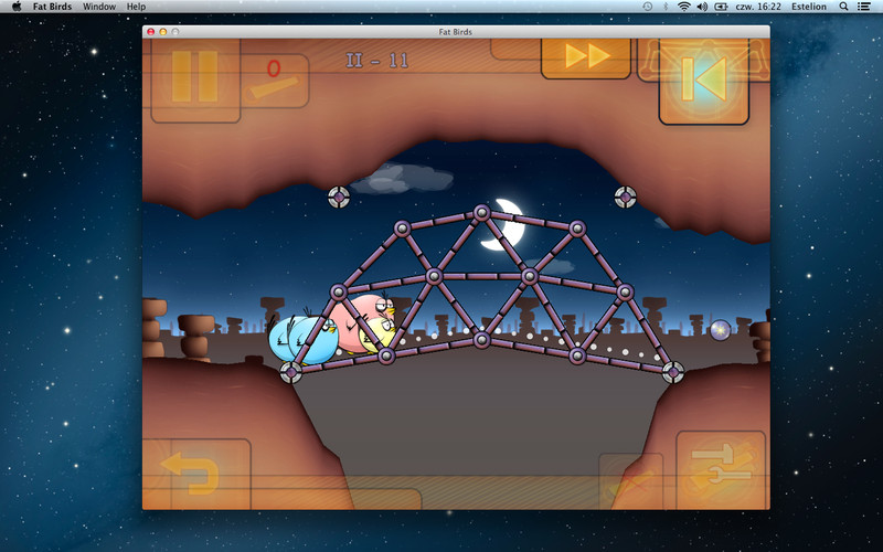 Fat Birds Build a Bridge! - FREE 1.1 : Fat Birds Build a Bridge! screenshot
