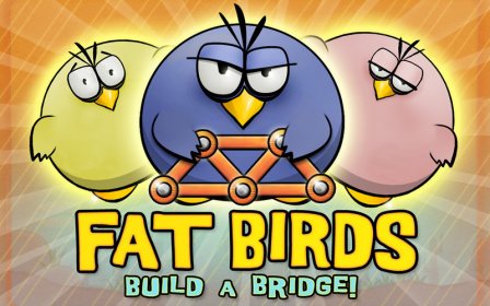 Fat Birds Build a Bridge! screenshot