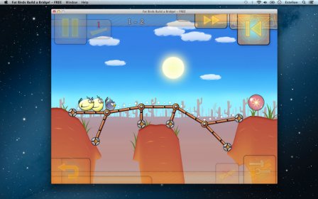 Fat Birds Build a Bridge! - FREE screenshot