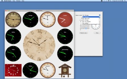 World Clocks screenshot