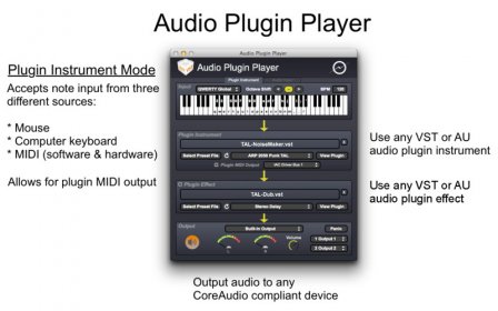 Audio Plugin Player screenshot