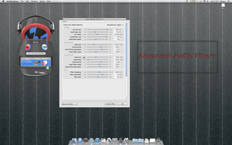 AudioCapture 23.0 : AudioCapture screenshot
