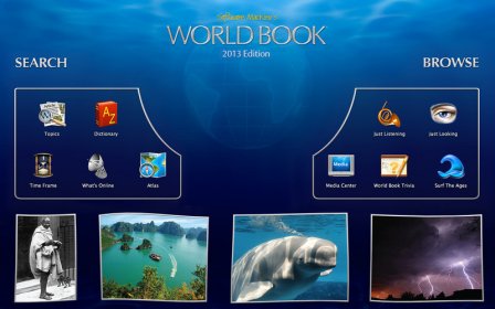 2013 World Book Multimedia Encyclopedia screenshot