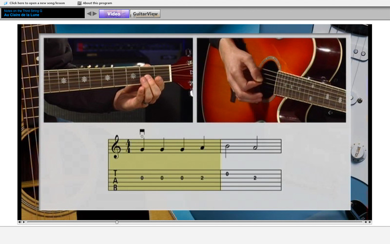 Teach Yourself To Play Guitar 4.0 : Teach Yourself To Play Guitar screenshot