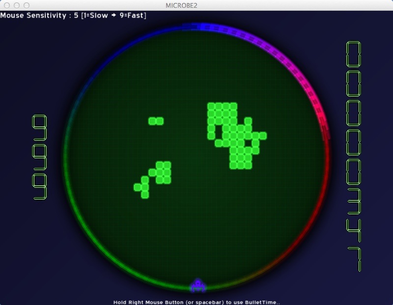Microbe2 1.0 : Gameplay Window