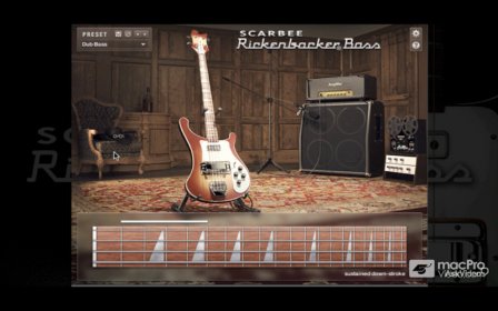 AV for Scarbee Rickenbacker Bass screenshot