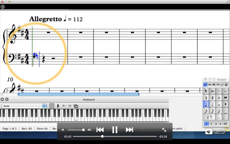 Course for Sibelius 1.0 : Course for Sibelius screenshot